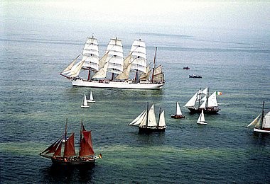 Operation Sail, sailing ships parade