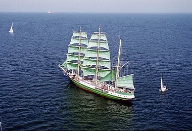 Sailing ship, Sea, Alexander von Humboldt