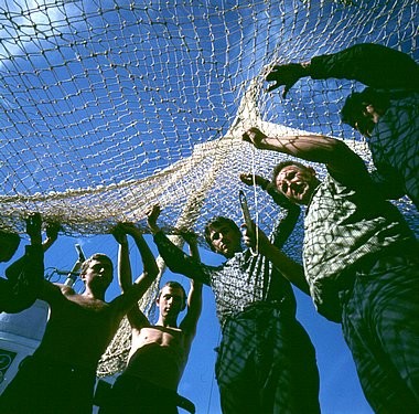 Sieci rybackie i rybacy