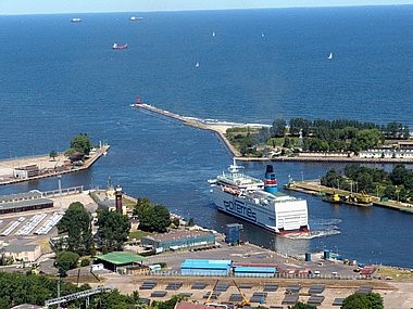 Haven, de Haven van Gdansk Nowy