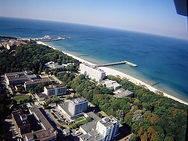 Fotografia aerea, Kolobrzeg, Polonia