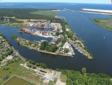 Aerial images, Sea, Gdansk