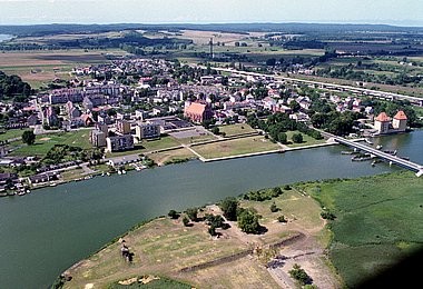 Wolin, aerial photography
