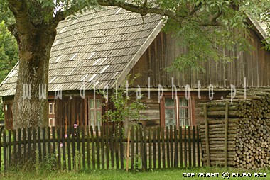 Immagine dello shack del paese
