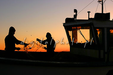 Pescadores - salida del sol