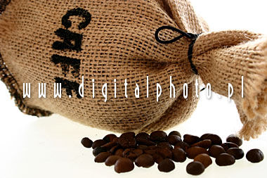 Caf, grãos de caf