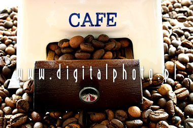 Kaffekvarn - stock fotografi
