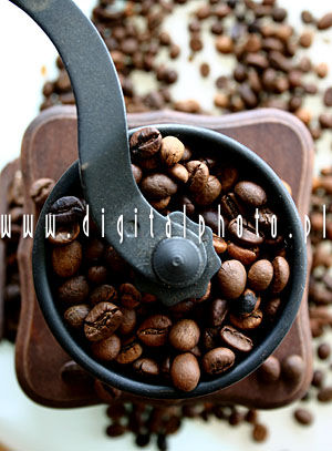 Stock Fotografia: Moinho de caf