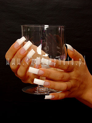 The big glass in Hands