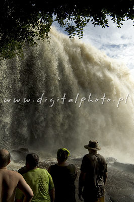 Waterfall El Sapo in Venezuela