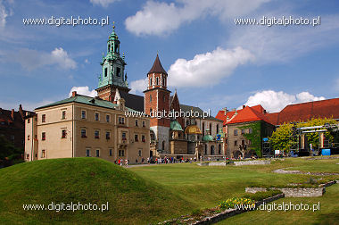 Castelo real em Cracow