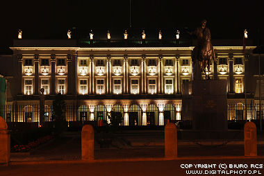 Palcio presidencial em Varsvia