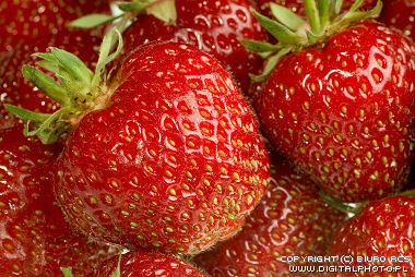 Fruits, Strawberries