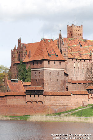 Castle in Malbork, Poland