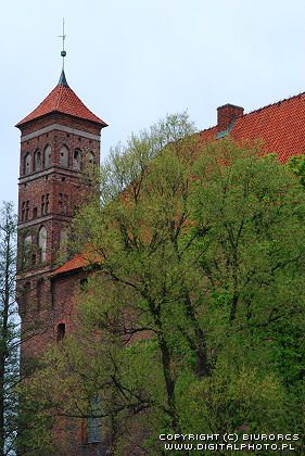 Castle de obispo, Lidzbark Warminski, Polonia