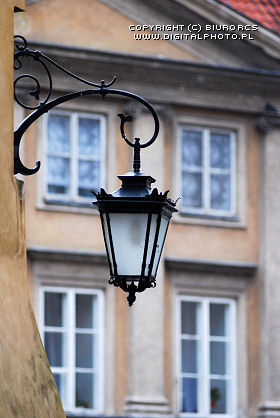Luz de calle del viejo estilo