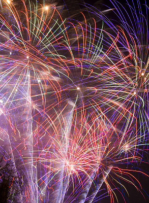 Vuurwerk Foto's, Oudejaarsavond Vuurwerk
