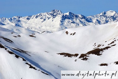 Alpy Szwajcarskie zim