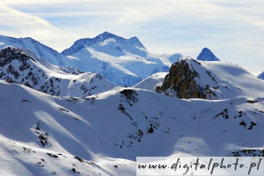 Winter sceneries, High Mountains