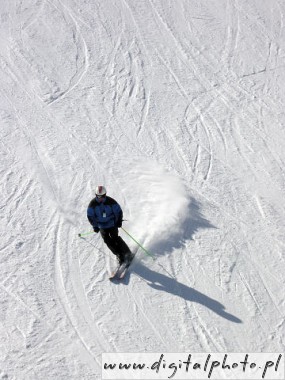 Skiløber, foto i skiløber