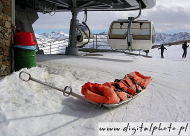 Fjellmedisin, Bilder av Toboggan Ski