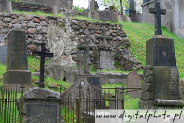 Vecchio cimitero fotografie