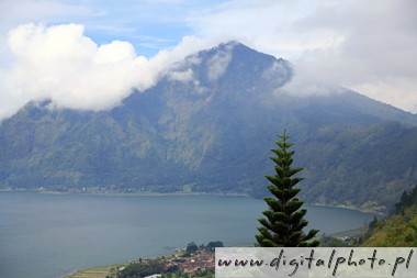 Vulkaan Gunung Abang, Batur meer, Bali