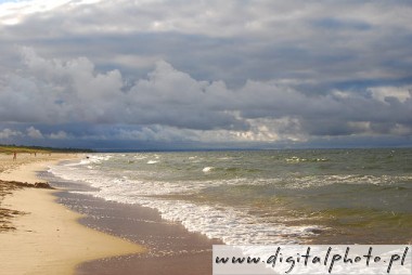 Spiaggia vacanza, spiaggia Mar Baltico