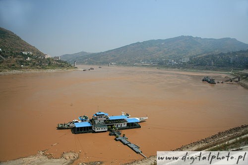 Flod hotel i Kina