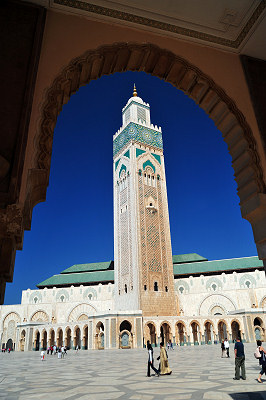 Casablanca Marokko, Hassan II Moskeen
