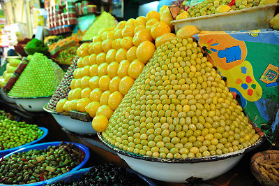 Foto's Marokko, souq, arabische markt