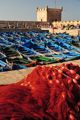 Rejser til Marokko, Essaouira havnen