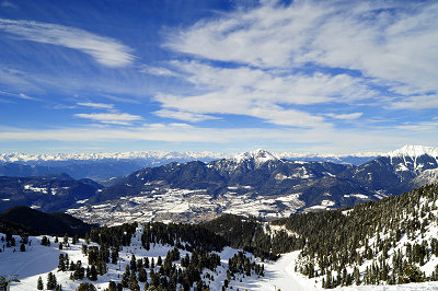 Paesaggi invernali, fotografia di montagna