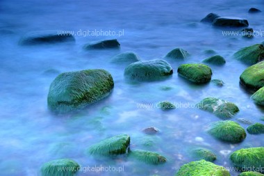Morze Batyckie, kamieniste wybrzee