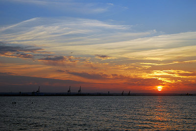 Paesaggio marino, foto tramonti