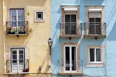 Lisboa apartamentos, casas, Alfama