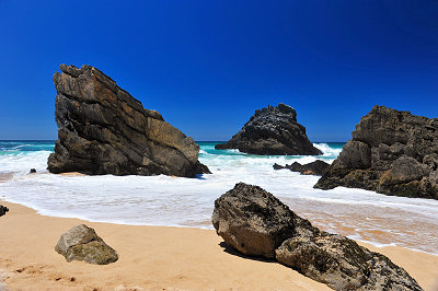Adraga Portugal, bela praia, frias na praia