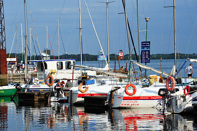 Marina foto - porto turistico, Gizycko Polonia