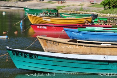 Barche da pesca, colorate