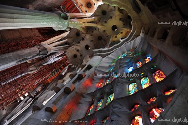 Sagrada Familia - interiør