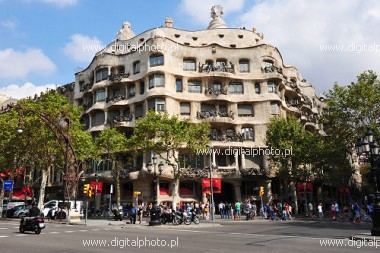 Città di Barcellona - attrazioni turistiche - Casa Mila