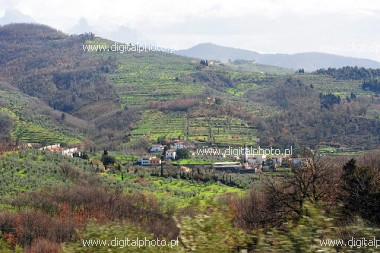 Italiensk landskaber, Toscana landskabet