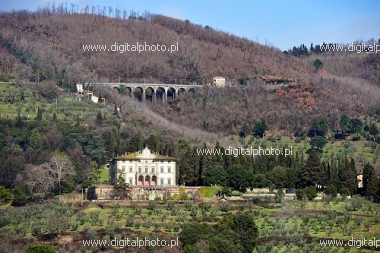 Italiensk landskab, billeder fra Toscana