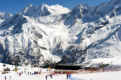 Skiløb og snowboarding Passo Tonale, Val di Sole Italien