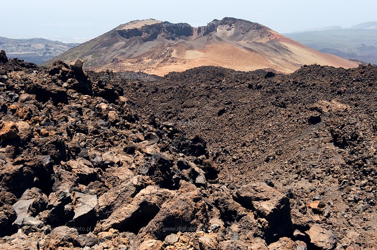 Volcans et la lave, image Tenerife