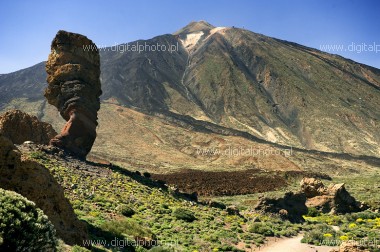 Panormica del Teide y el Roque Cinchado (Garca), Tenerife