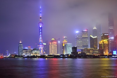 Zdjcia z Szanghaju - Pudong panorama