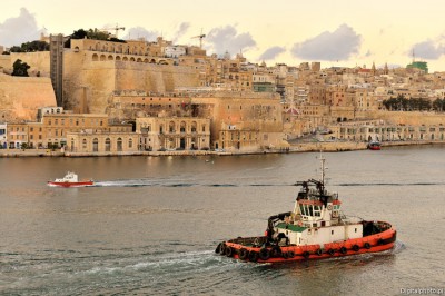 Rimorchiatore e Valletta