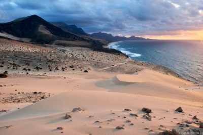 Cofete, zachd soca, Fuerteventura
