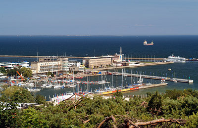 Gdynia - widok z Kamiennej Gry